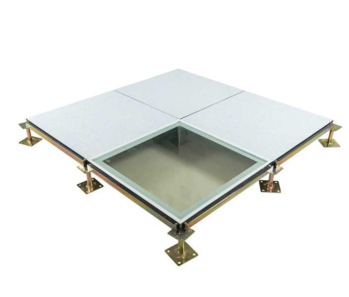 Clear Tempered Glass Raised Floor